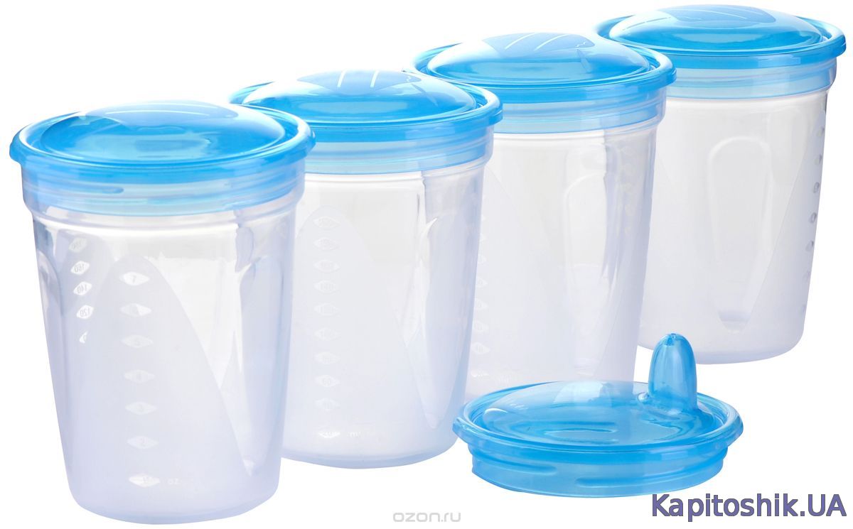 Набор контейнеров для хранения грудного молока BabyOno