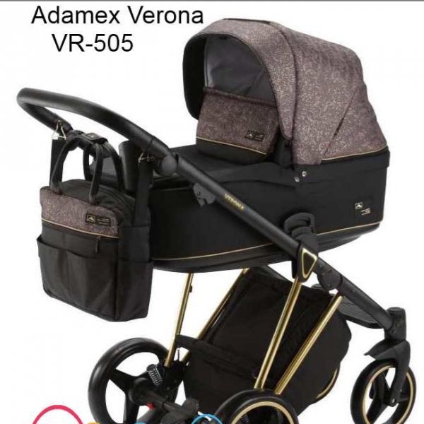 Adamex Verona Deluxe, универсальная коляска 2в1 и 3в1 1