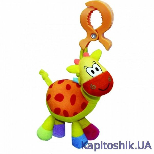 Вибрирующая игрушка - подвеска Жираф Biba Toys
