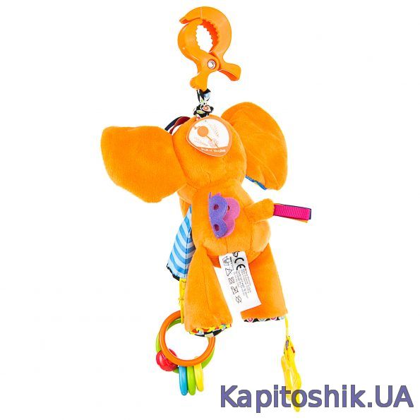 Вибрирующая игрушка-подвеска Mioobaby “Веселый слоник” 3