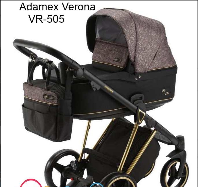 Adamex Verona Deluxe, универсальная коляска 2в1 и 3в1