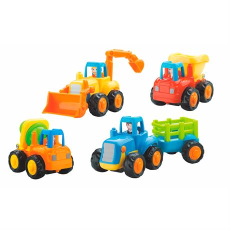 Набор игрушечных машинок Hola Toys Фермерская техника, 4 шт. (326) 1