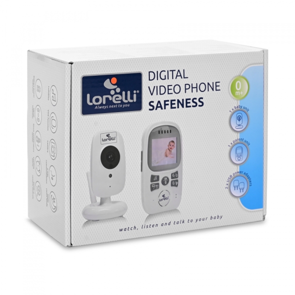 Цифровая беспроводная видеоняня Safeness ТМ Lorelli 3